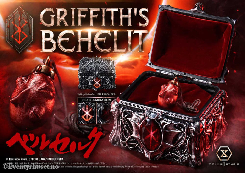 Berserk Life Scale Statue Griffith’s Behelit 6 cm Manga & Anime
