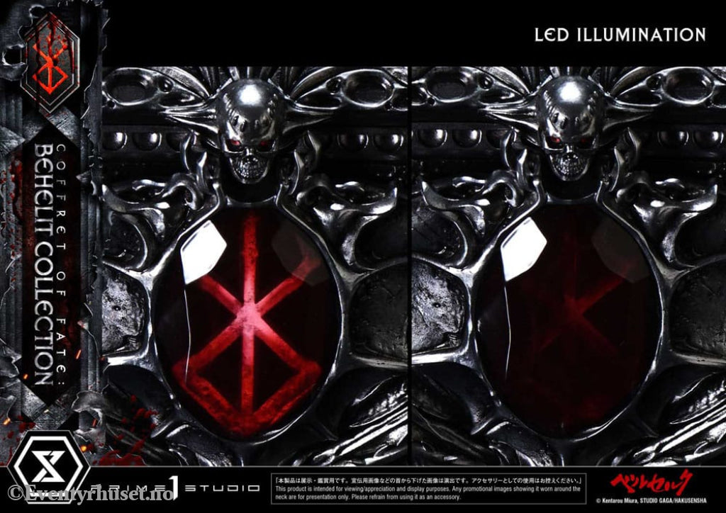 Berserk Life Scale Statues Behelit Skull 20 cm Manga & Anime