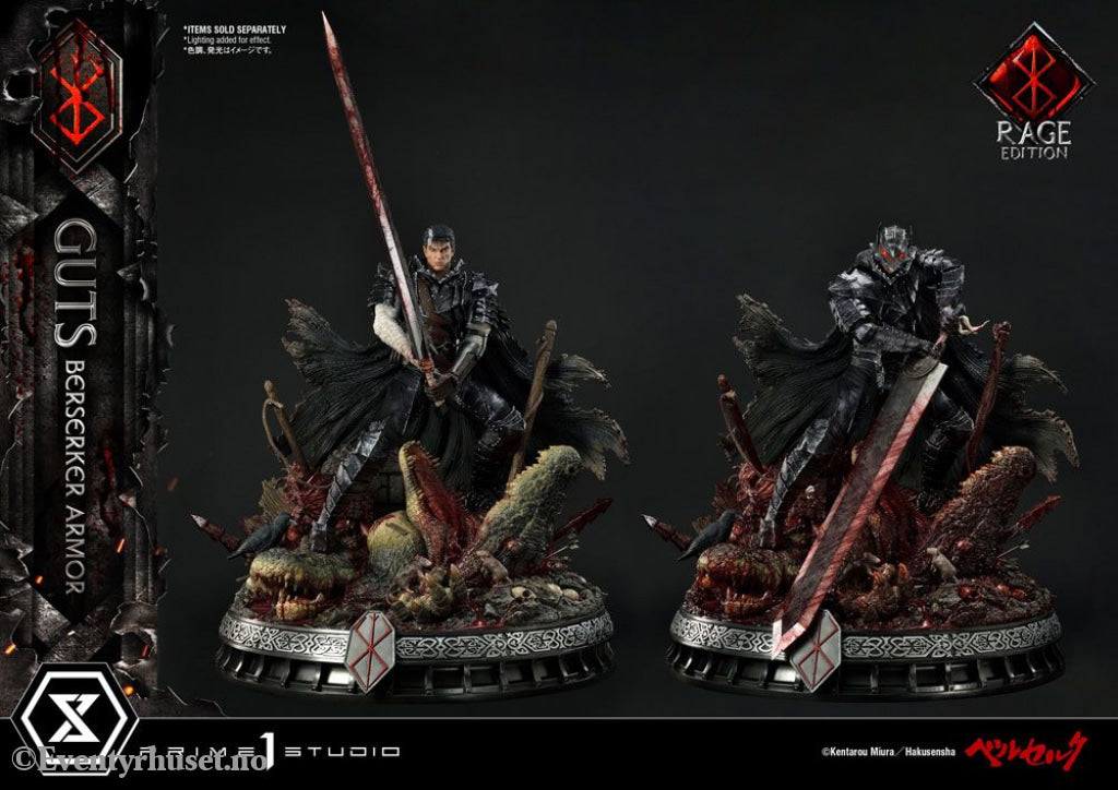 Berserk Statue 1/4 Guts Berserker Armor Rage Edition 67 cm Manga & Anime