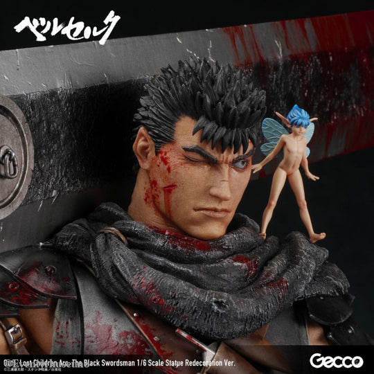 Berserk Statue 1/6 Guts Lost Children Arc The Black Swordsman Redecoration Ver. 38 cm Collectibles
