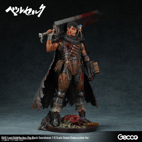 Berserk Statue 1/6 Guts Lost Children Arc The Black Swordsman Redecoration Ver. 38 cm Collectibles