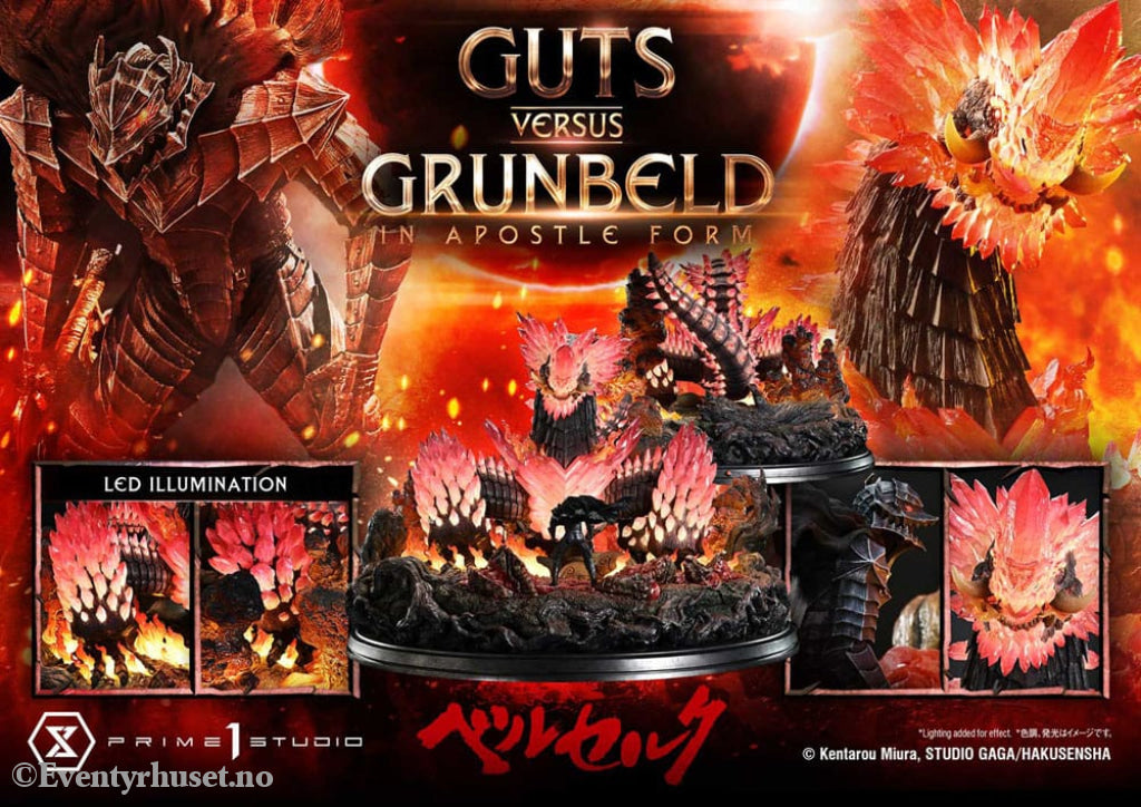 Berserk Ultimate Diorama Masterline Series Statue Berserk Guts vs. Grunbeld in Apostle Form 58 cm Collectibles