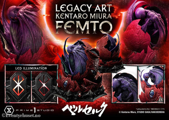 Berserk Ultimate Legacy Art Kentaro Miura Statue 1/4 Femto 46 cm Collectibles