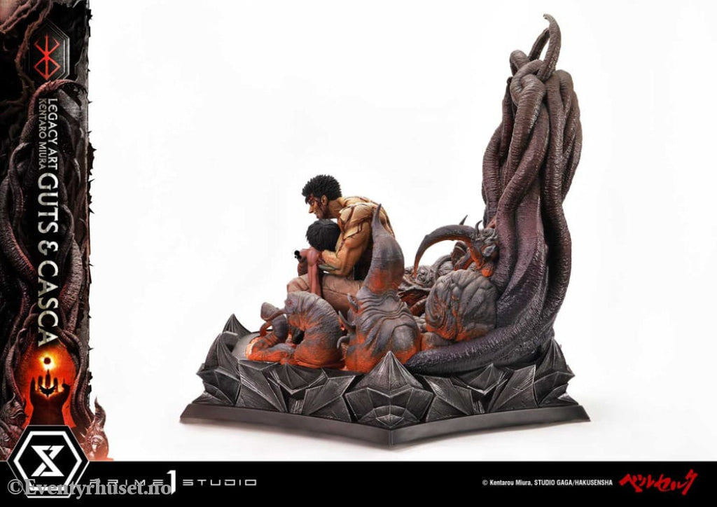 Berserk Ultimate Legacy Art Kentaro Miura Statue 1/4 Guts & Casca 72 cm Collectibles