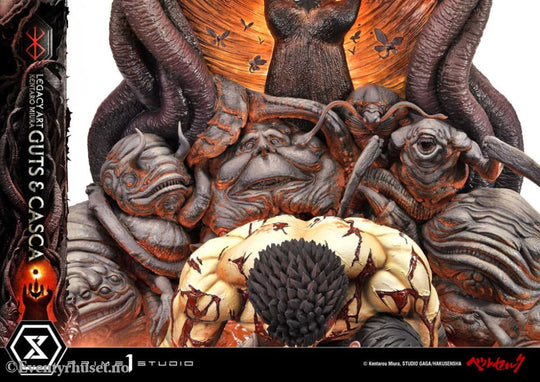Berserk Ultimate Legacy Art Kentaro Miura Statue 1/4 Guts & Casca 72 cm Collectibles