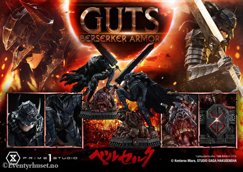 Berserk Ultimate Premium Masterline Series Statue 1/4 Guts Berserker Armor Grunbeld vs. Guts 94 cm Collectibles