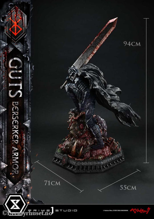 Berserk Ultimate Premium Masterline Series Statue 1/4 Guts Berserker Armor Grunbeld vs. Guts 94 cm Collectibles