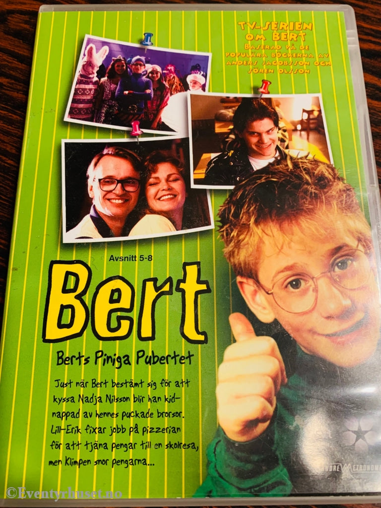 Bert. Avsnitt 5-8 (Svt). Dvd. Dvd