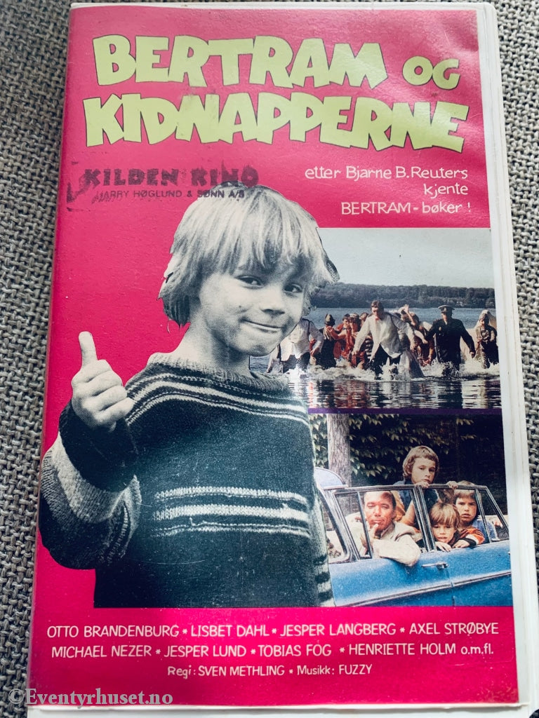 Bertram Og Kidnapperne. Vhs Big Box.