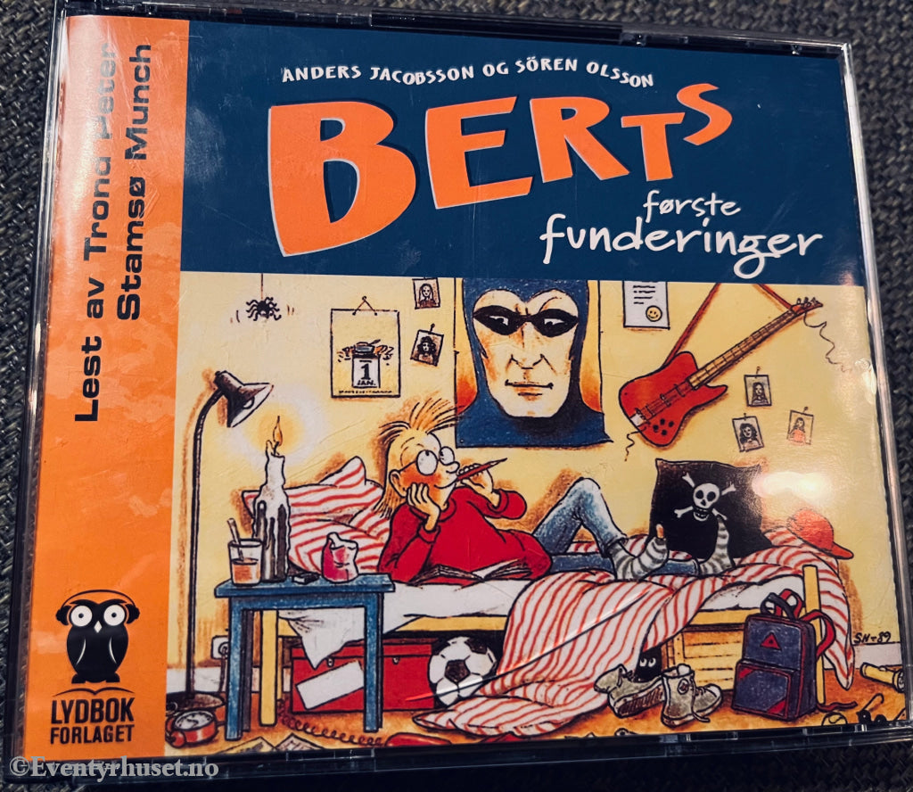 Berts Første Funderinger. Lydbok På 3 Cd.