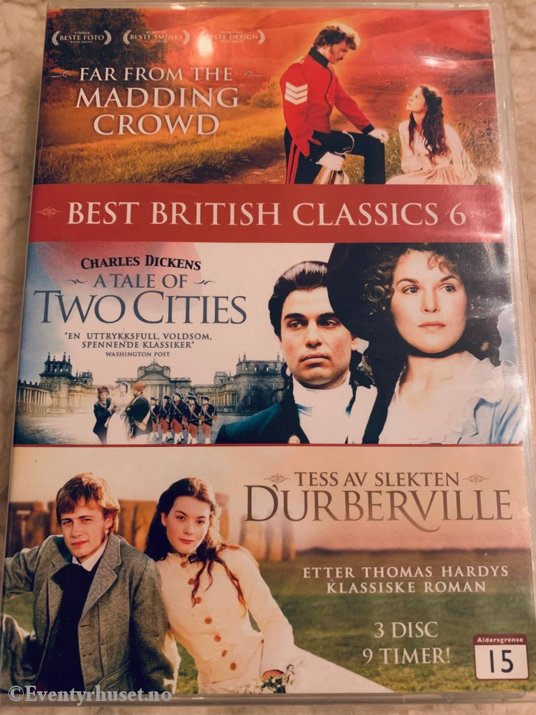 Best British Classics (Bbc). Vol. 6. Dvd Samleboks.