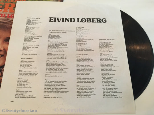 Bestefar Superstar. Eivind Løberg. 1976. Lp. Lp Plate
