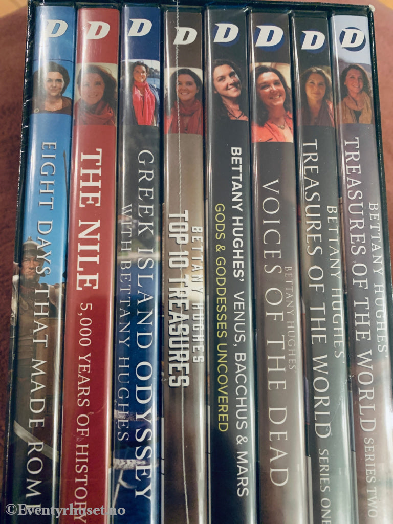 Bettany Hughes The Definitive History Collection. DVD samleboks. Ny I plast!