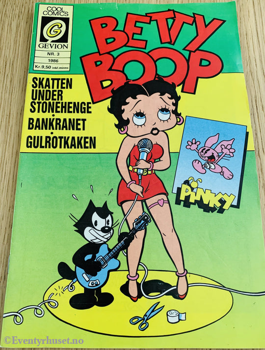 Betty Boop. 03/1986. Tegneserieblad