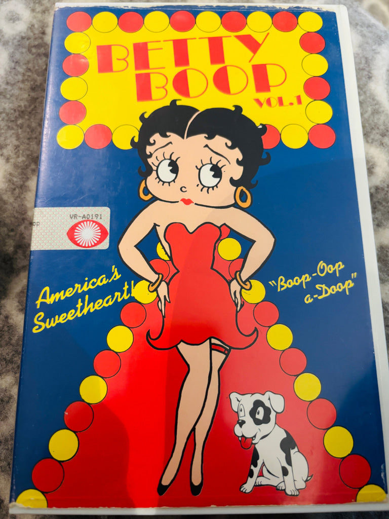 Betty Boop vol. 1. 1985. VHS Big Box. VHS Big Box