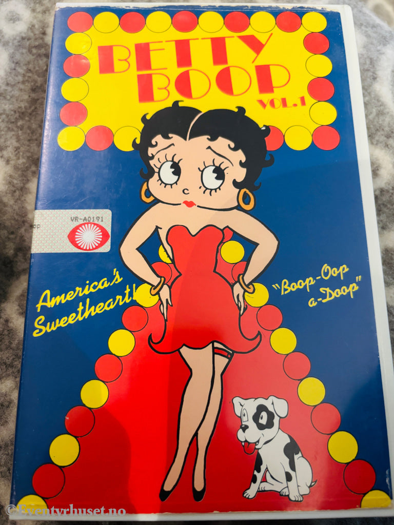 Betty Boop vol. 1. 1985. VHS Big Box. VHS Big Box