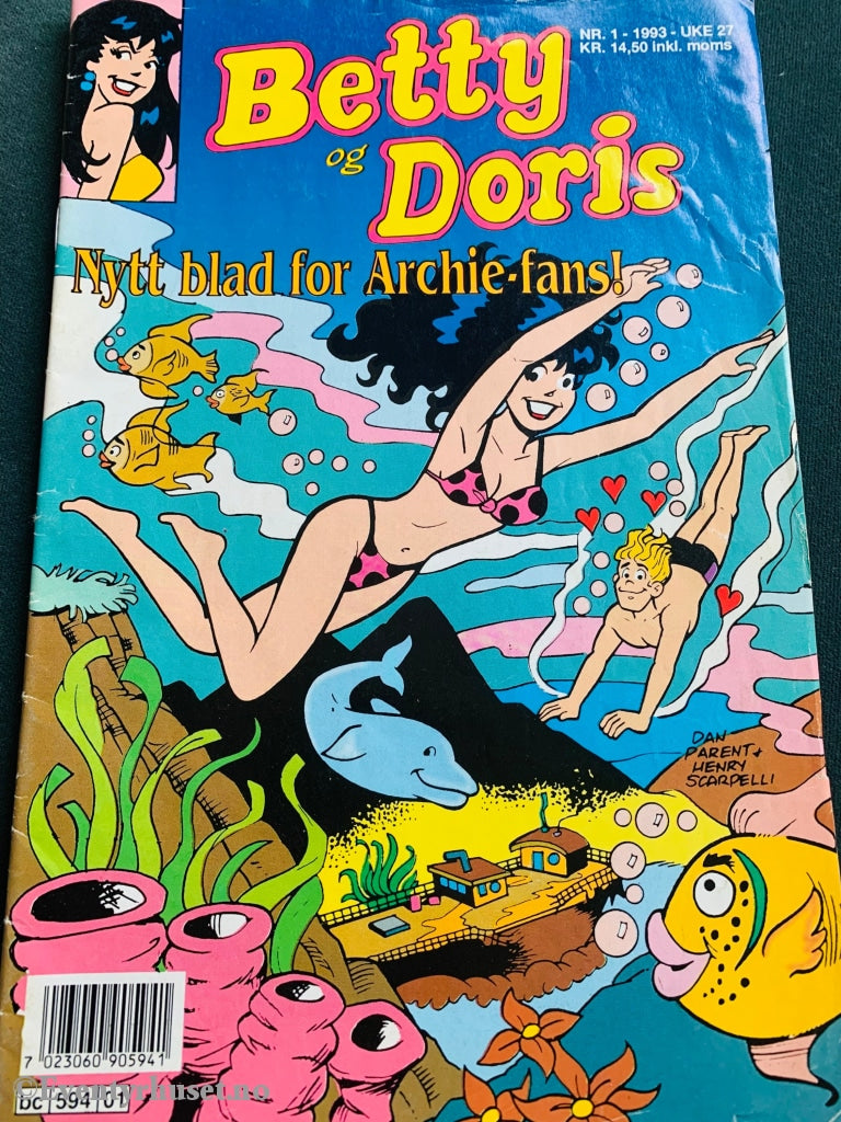 Betty Og Doris. 1993/01. Tegneserieblad