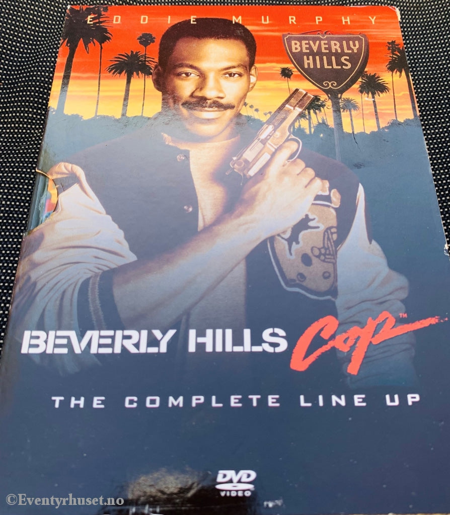 Beverly Hills Cop Triology. 1984-94. Dvd Samleboks.
