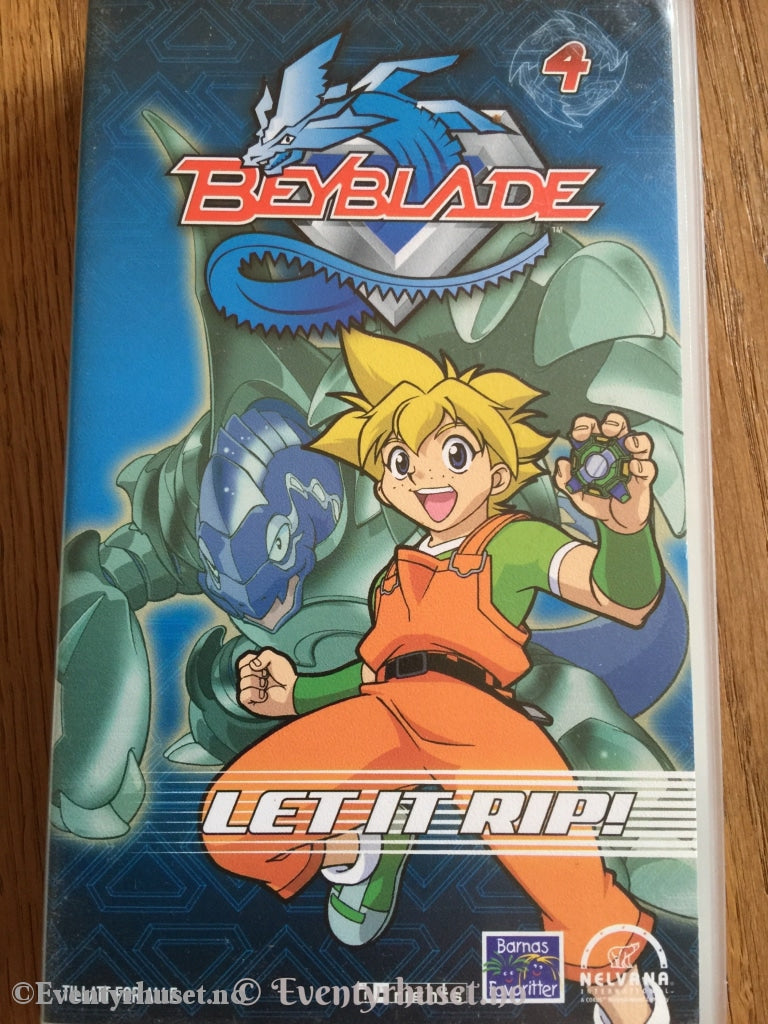Beyblade 4. Let It Rip. Vhs. Vhs