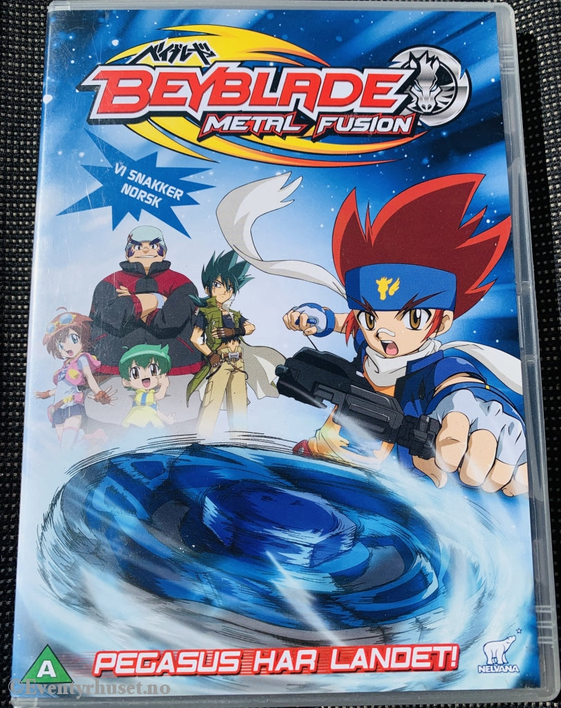 Beyblade Metal Fusion 1: Pegasus Har Landet. 2011. Dvd. Dvd