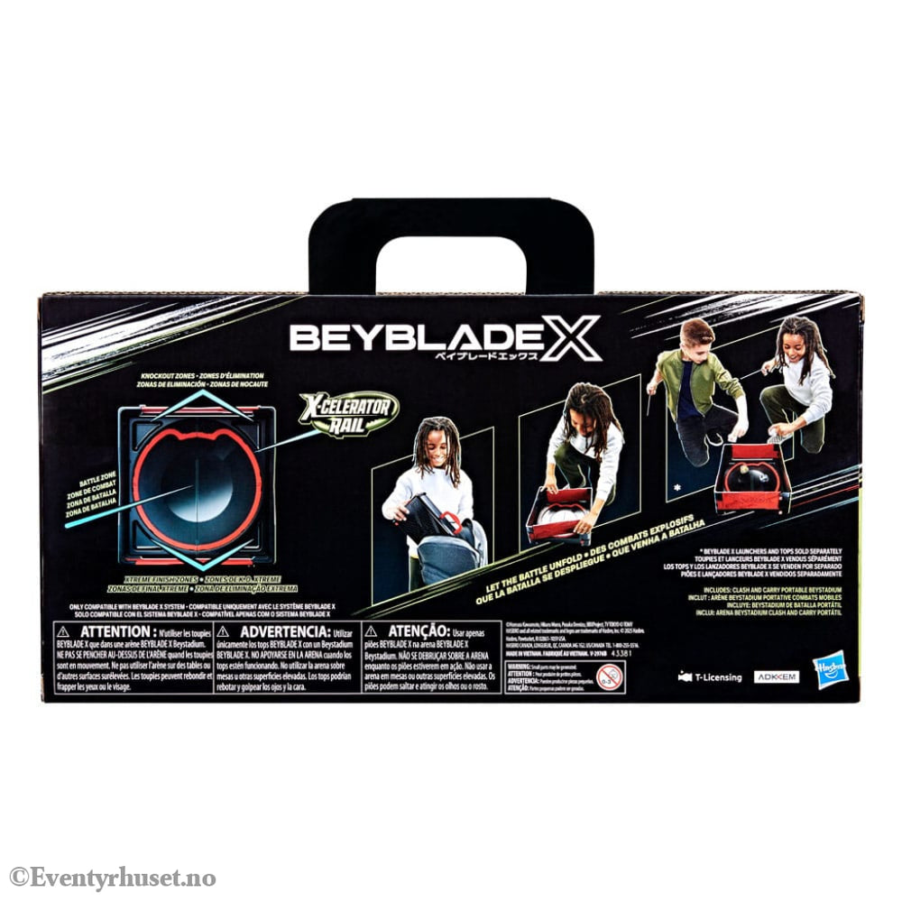 Beyblade X Beystadium Clash and Carry Beystadium Toys