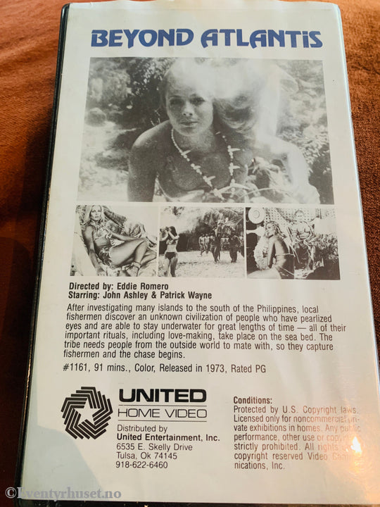 Beyond Atlantis. 1973. VHS Big Box. VHS Big Box