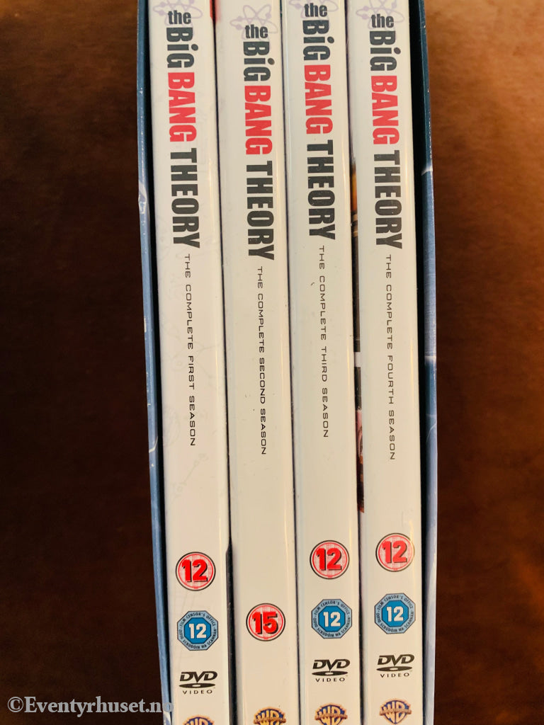 Big Bang Theory. Sesong 1-4. Dvd Samleboks.