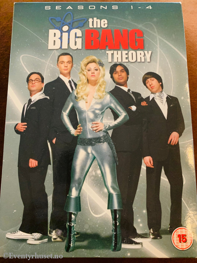 Big Bang Theory. Sesong 1-4. Dvd Samleboks.