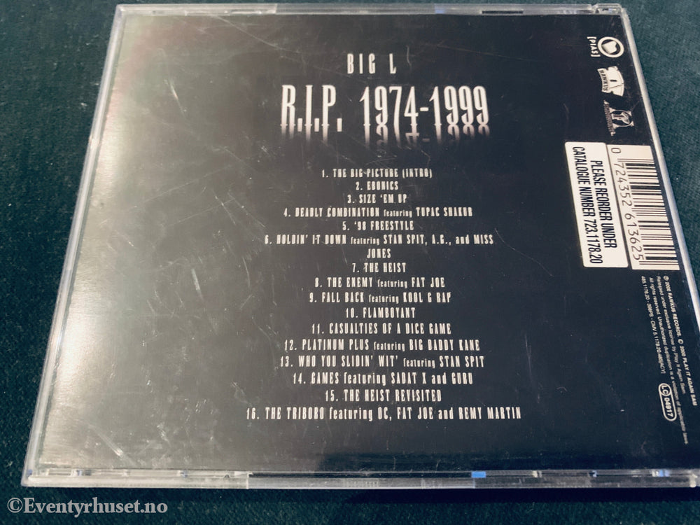 Big L. The Big Picture. 1974-1999. 2000. CD.