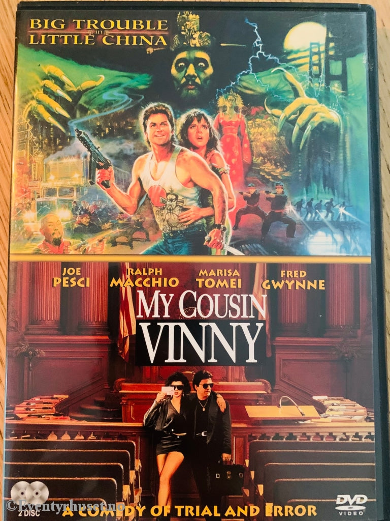Big Trouble In Little China / My Cousin Vinny. Dvd. Dvd