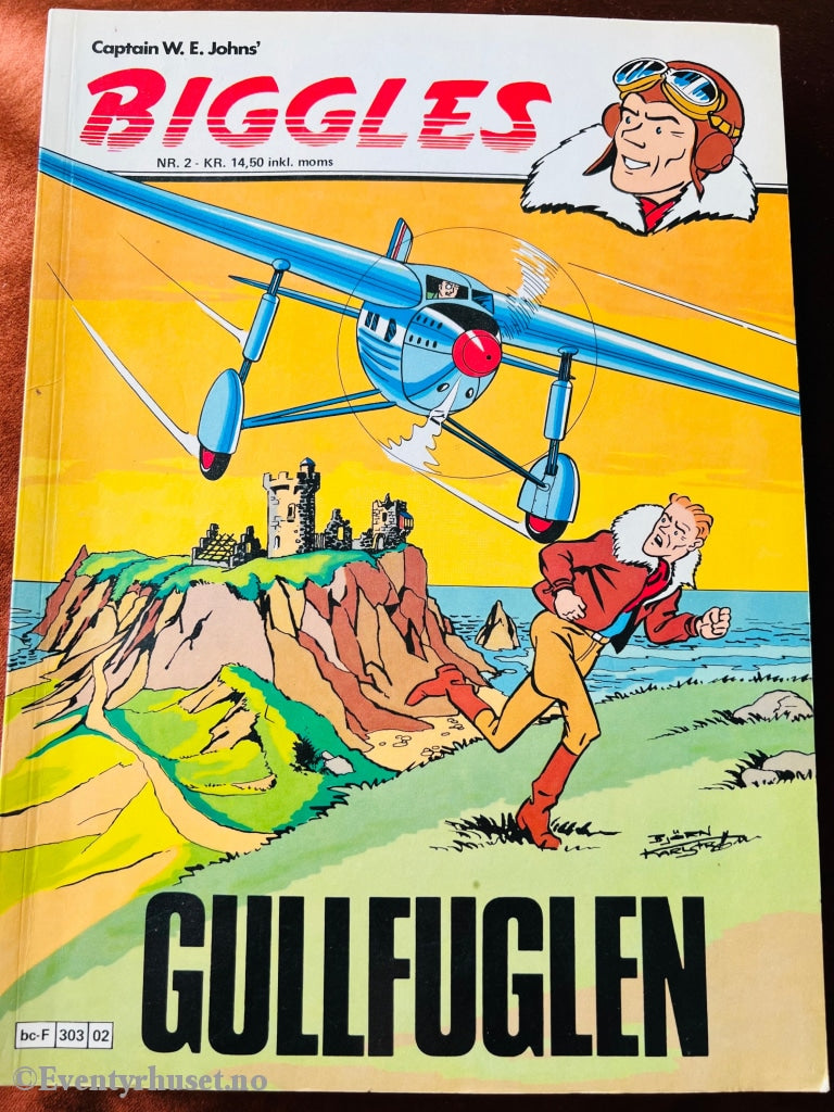 Biggles. 1978. Gullfuglen. Tegneseriealbum
