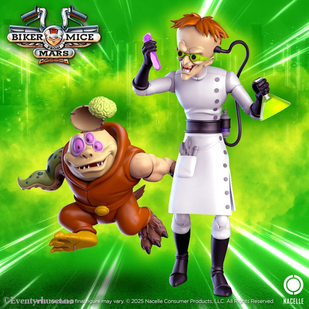 Biker Mice From Mars Action Figure Karbunkle & Fred The Mutant 23 cm Toys