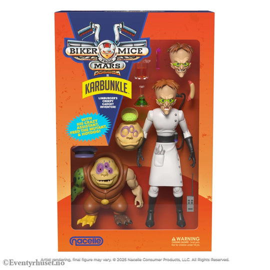 Biker Mice From Mars Action Figure Karbunkle & Fred The Mutant 23 cm Toys