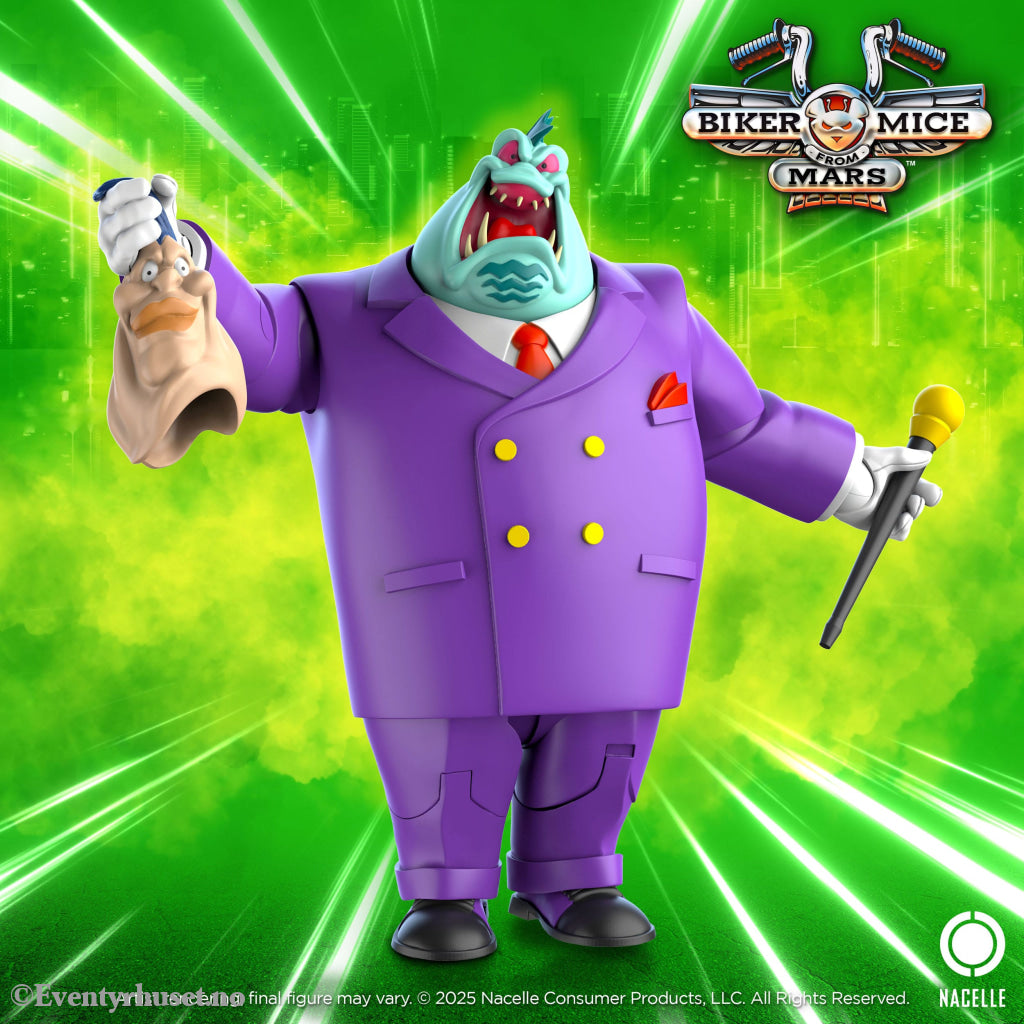 Biker Mice From Mars Action Figure Limburger 23 cm. Mint In Sealed Box (MISB)! Actionfigur