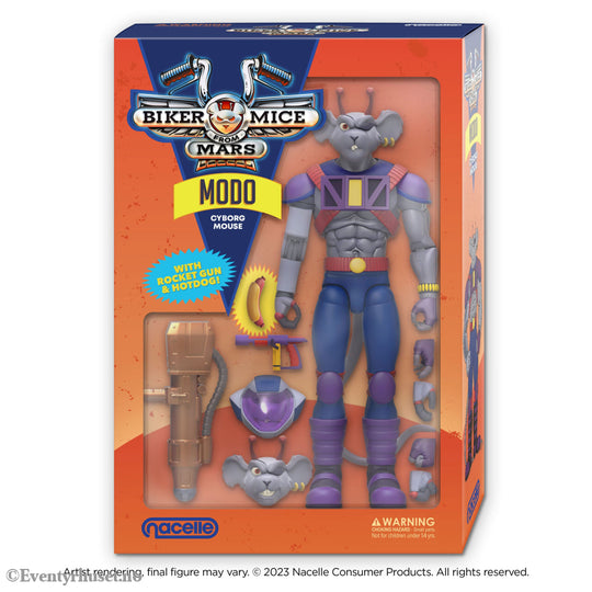 Biker Mice From Mars Action Figure Modo 20 cm Actionfigur