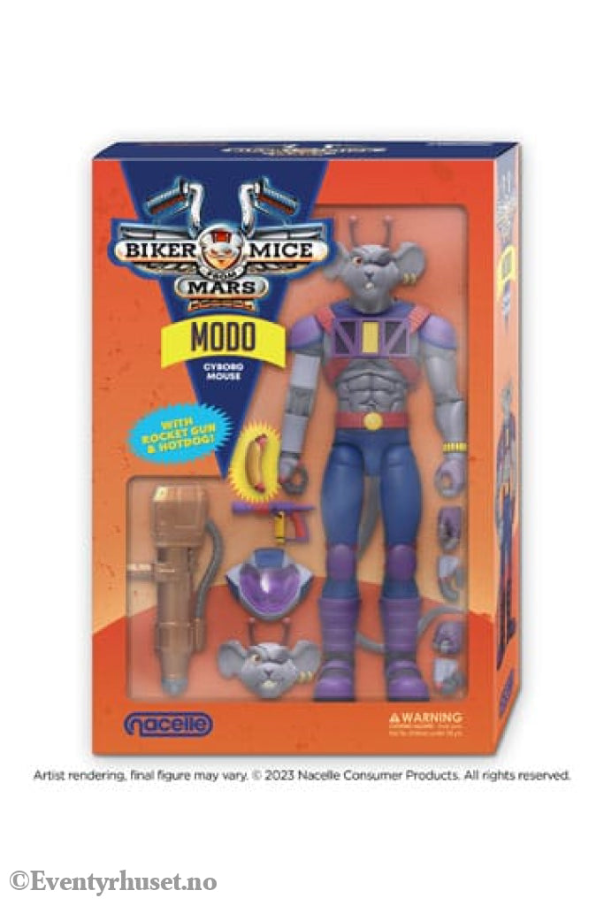 Biker Mice From Mars Action Figure Modo 20 cm Actionfigur