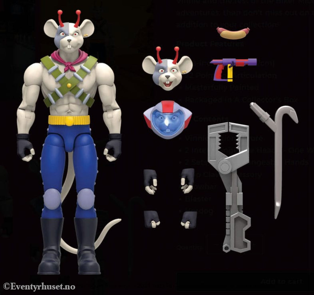 Biker Mice From Mars Action Figure Vinnie 17 cm Actionfigur