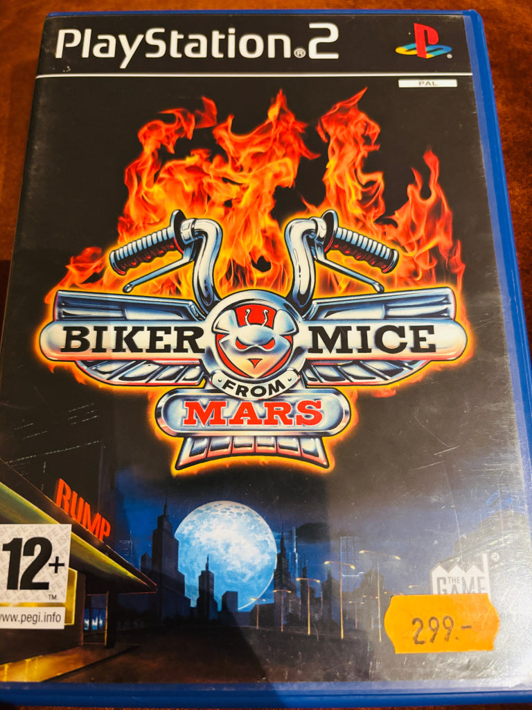 Biker Mice from Mars. PS2.