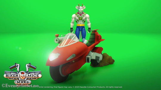 Biker Mice From Mars Vehicle Vinnie’s Radical Rocket Sled 25 cm Toys