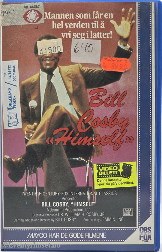 Bill Cosby Himself (1983). VHS Big Box.