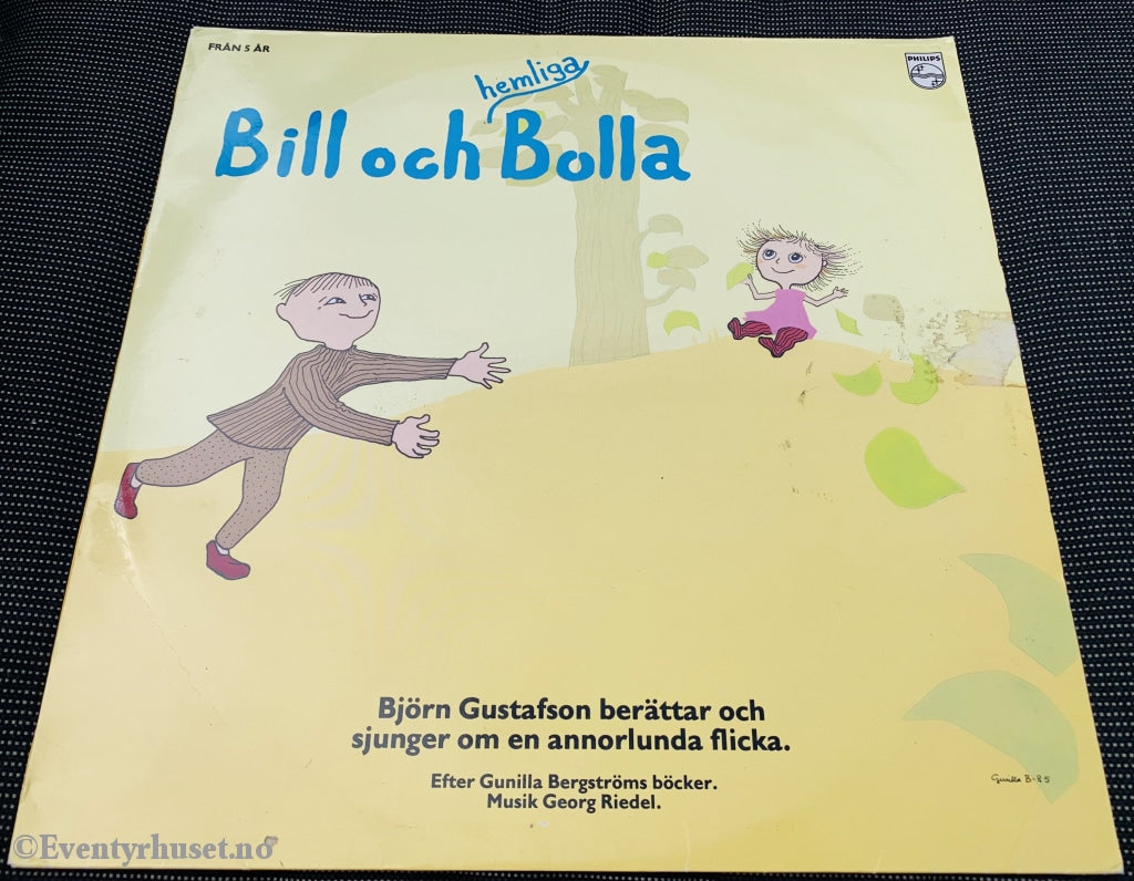 Bill Och Hemliga Bolla. 1985. Lp. Lp Plate