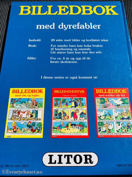 Billedbok Med Dyrefabler. 1984. Fortelling