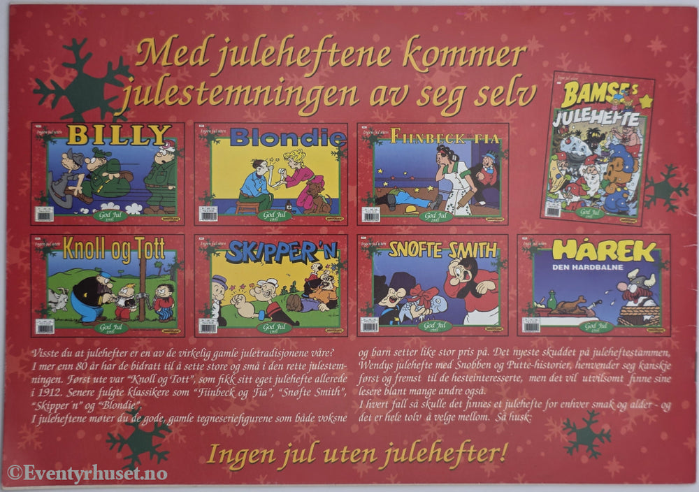 Billy. 1995. Julehefte.