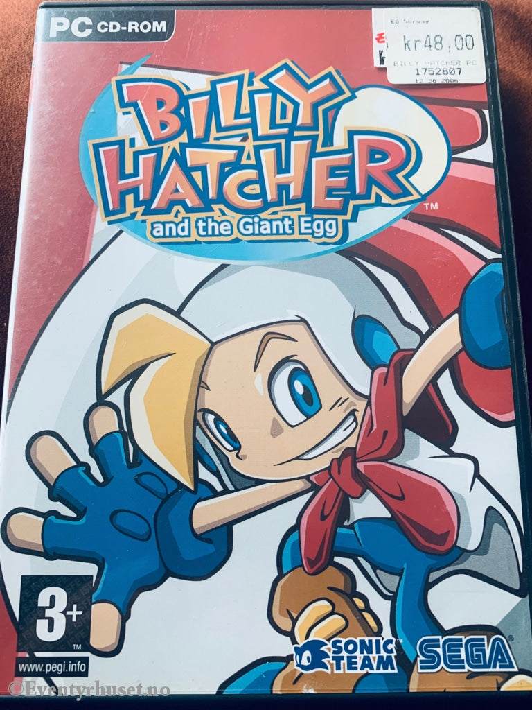 Billy Hatcher And The Giant Egg. Pc-Spill. Pc Spill