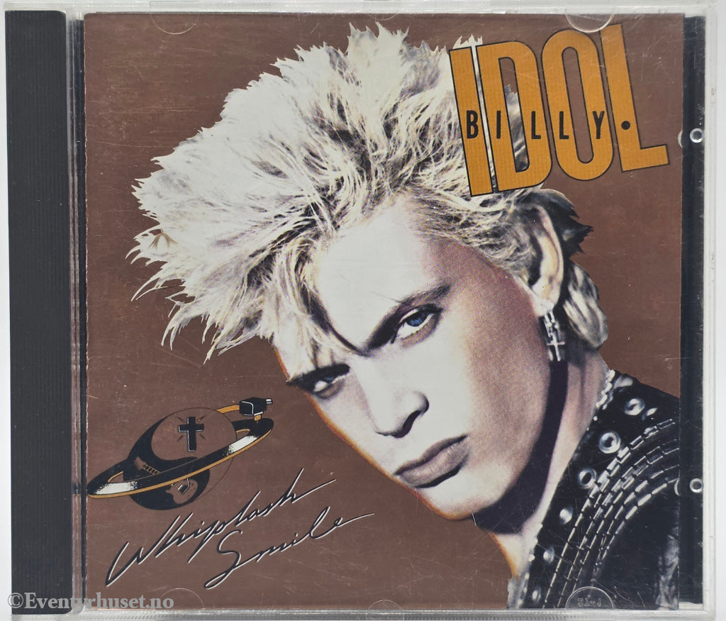 Billy Idol. 1986. Whiplash Smile. CD.