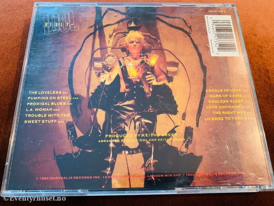 Billy Idol. 1990. Charmed Life. Cd. Cd