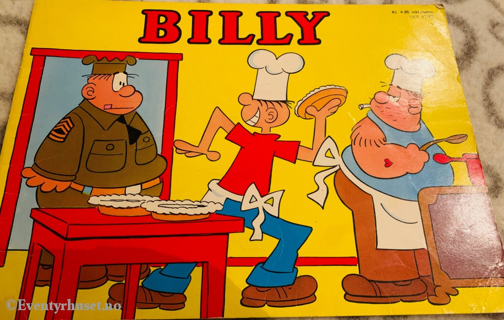 Billy. Julen 1973. Julehefter