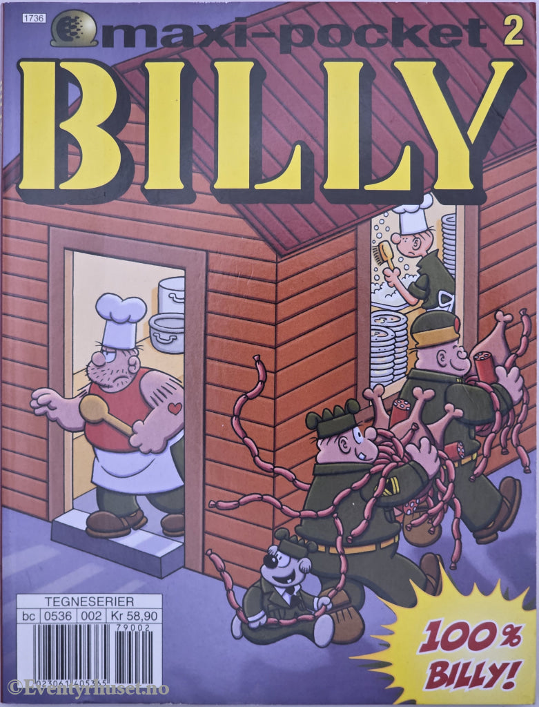 Billy Maxi-pocket 2. Pocketbok.