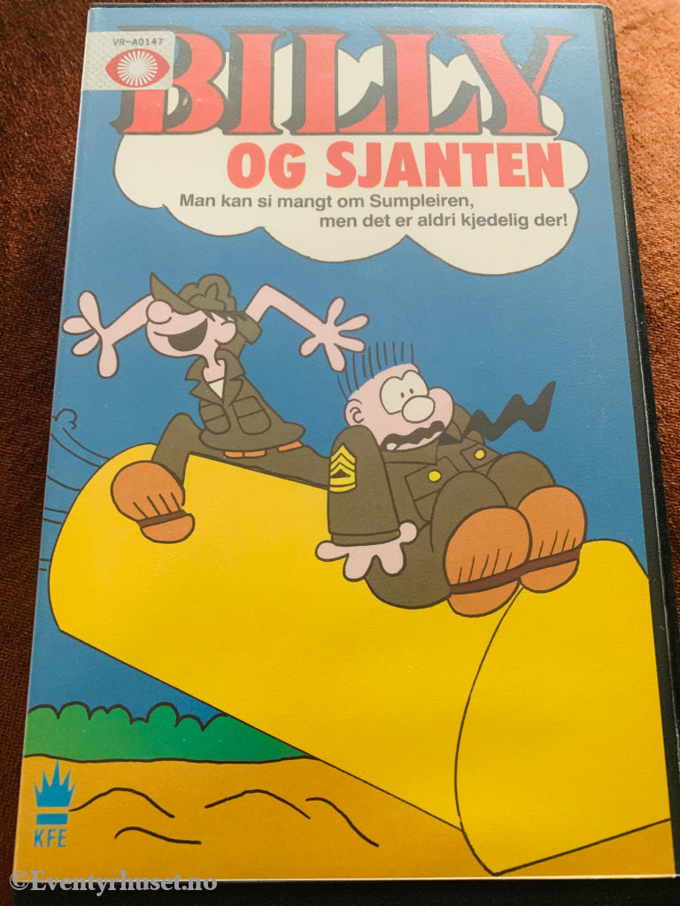 Billy og sjanten. 1986. VHS Big Box. VHS Big Box