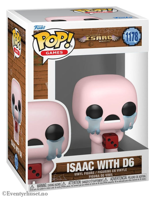 Binding of Isaac POP! Games Vinyl Figure Isaac w/dice 9 cm Collectibles